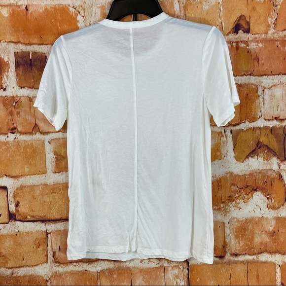 SOLD!!A New Day Short Sleeve Shirt Crew Neck Graphic T Shirt XSmall White - Picture 4 of 4